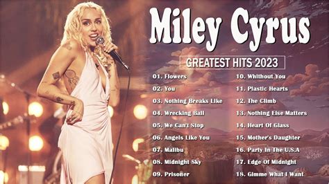 miley cyrus all songs list.